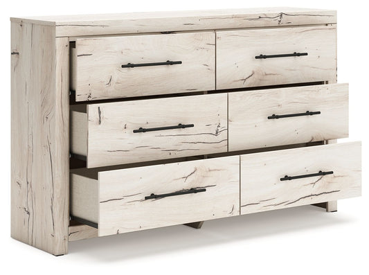 Lawroy - Six Drawer Dresser - Light Natural