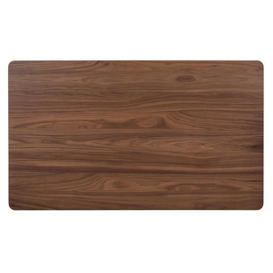 Space Savers - 5 Piece Rectangular Table Set - Walnut
