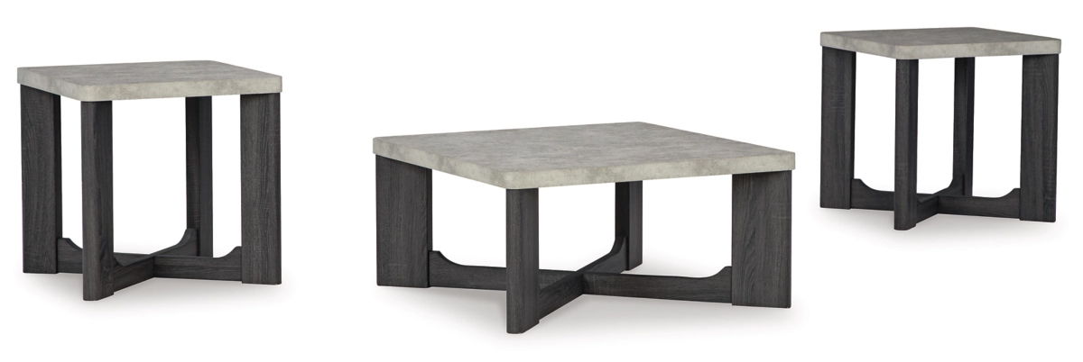 COCKTAIL TABLE W/2 ENDTABLES SHERWOOD