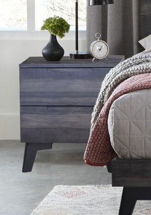 NIGHTSTAND MID CENTURYGREY