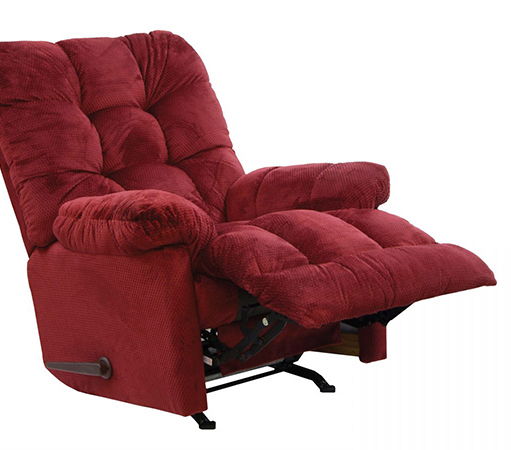 ROCKER RECLINER W/HEAT &MASSAGE NETTLES MERLOT