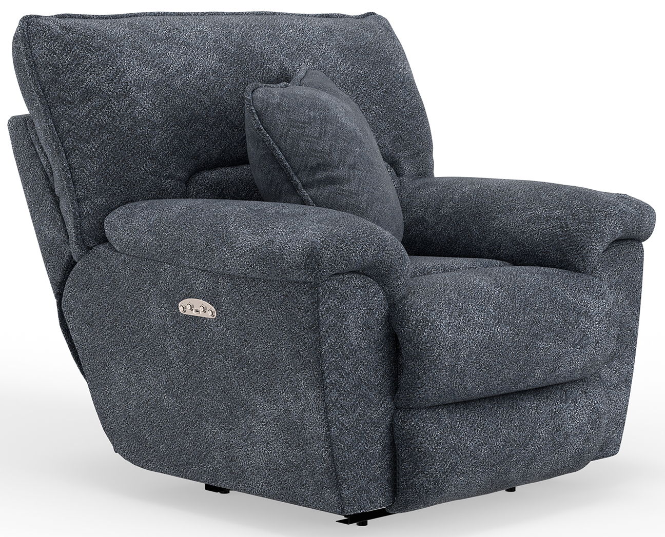 RECLINER LAY-FLAT W/PWRHDRST PAXON SMOKE
