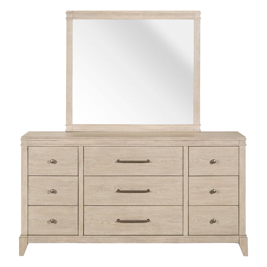New Haven - Dresser & Mirror - Sanctuary White