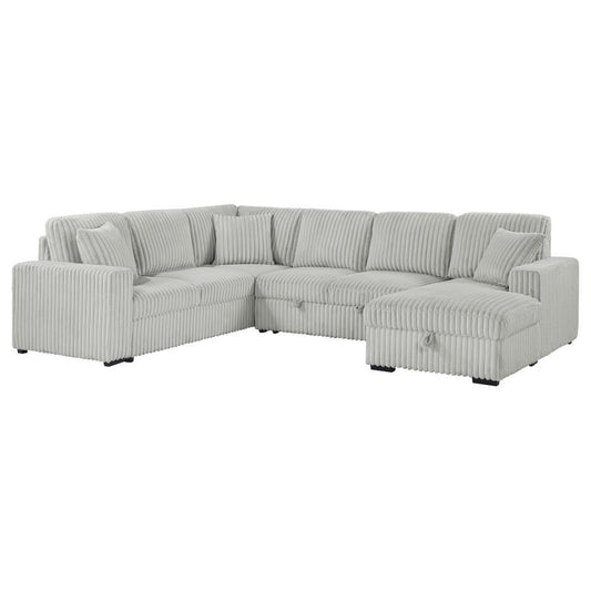 Devonshire - Sleeper Sectional Sofa Storage Chaise