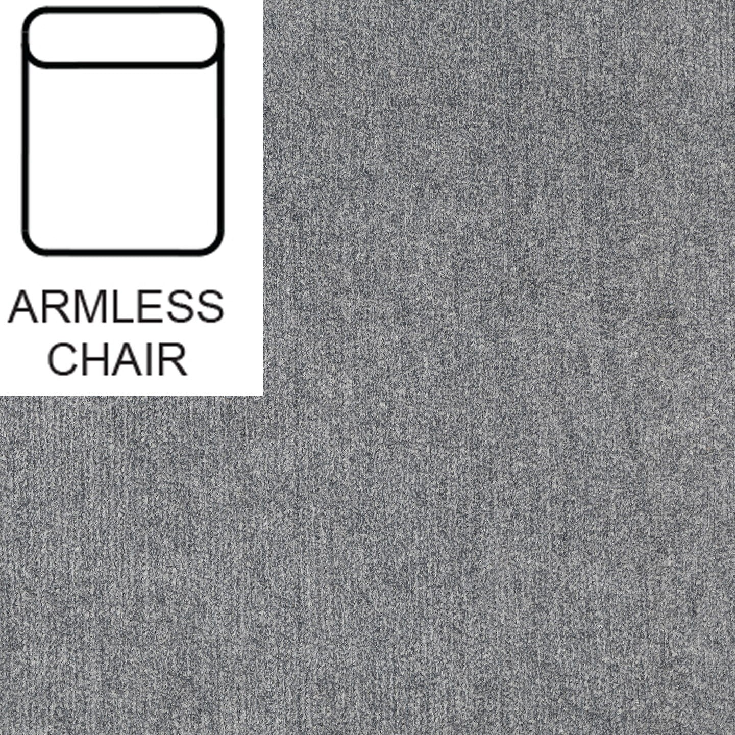 ARMLESS CHAIR GLACIERSHARK