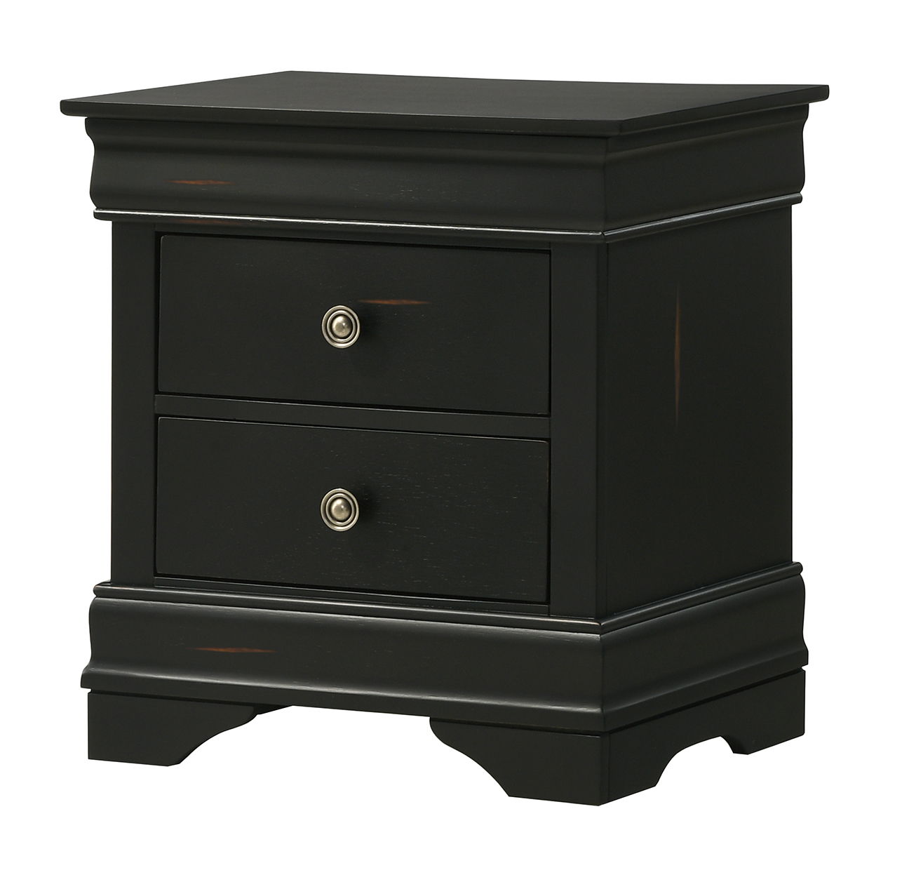 NIGHTSTAND W/ USBPORTER BLACK