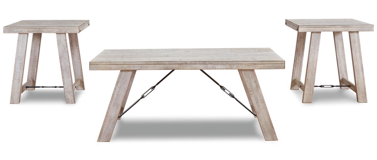 COCKTAIL TABLE W/2 ENDTABLES CARMEL