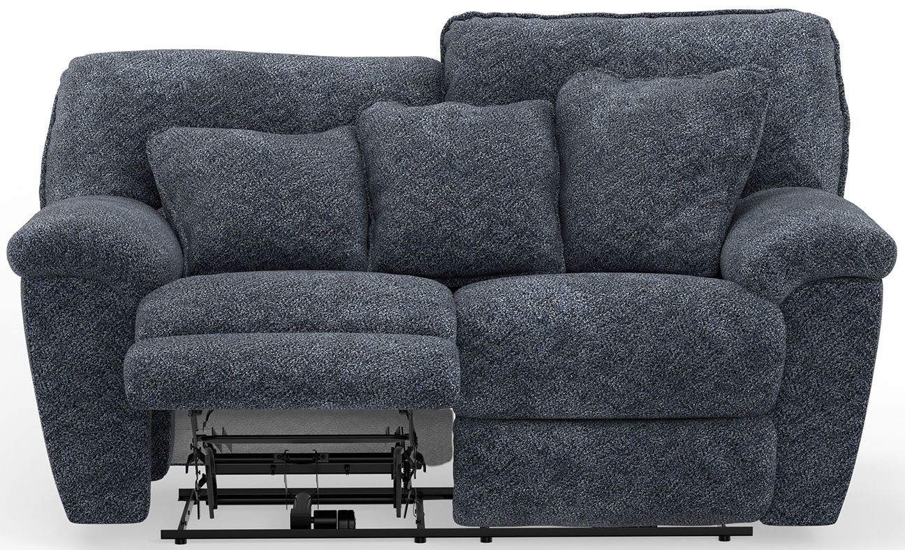 REC LOVESEAT W/PWR HDRSTPAXON SMOKE