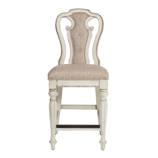 Magnolia Manor - Counter Height Chair - Antique White