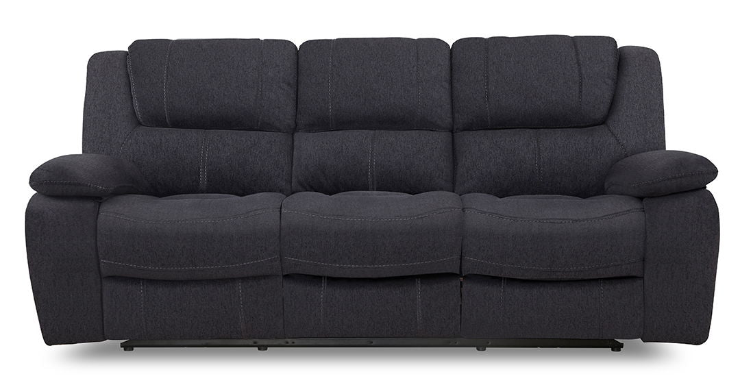 RECLINING SOFA LONDONCHARCOAL