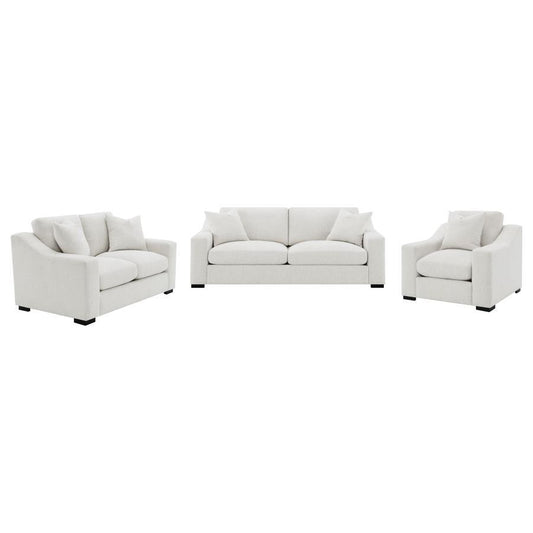 Ashlyn - Upholstered Track Arm Sofa Set
