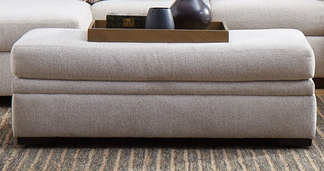 STORAGE OTTOMAN MELANIESAND