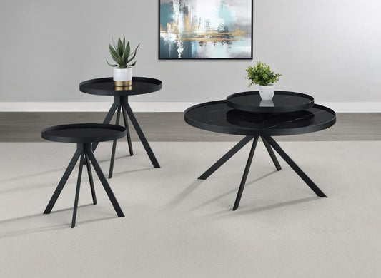 Briggs - Round Coffee And End Table Set