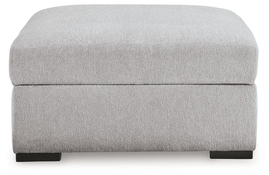 Gabyleigh - Ottoman With Storage - Nickel