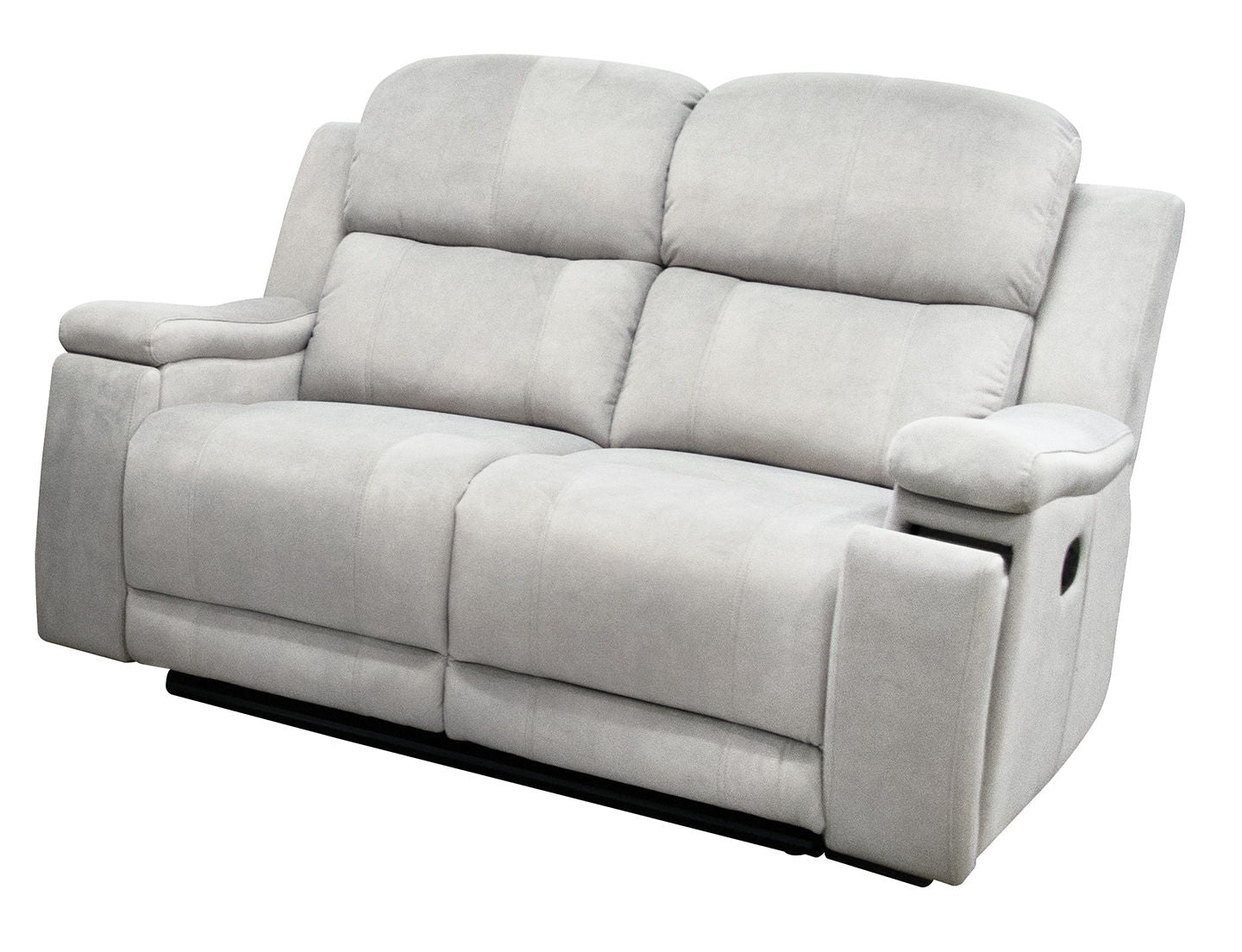 REC LOVESEAT W/CUPHOLDER VALERIA DOVE