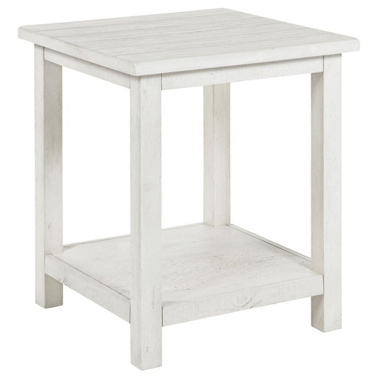 Payne - Wood End Table with Shelf