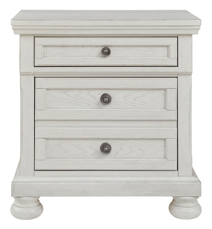 Robbinsdale - Two Drawer Night Stand - Antique White
