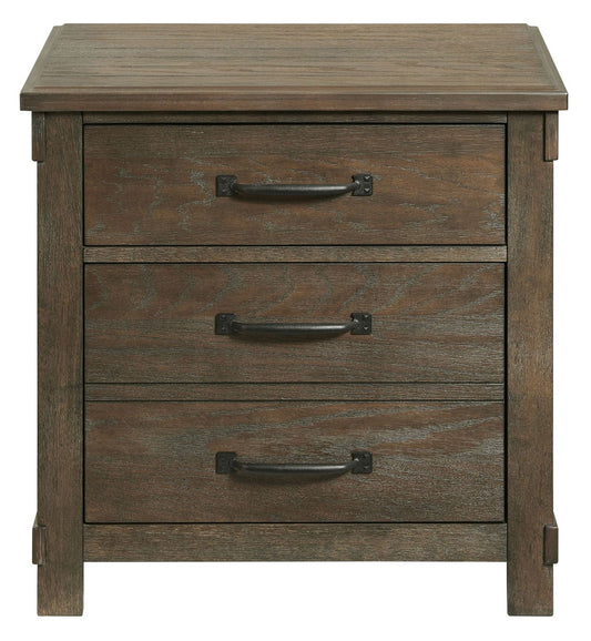NIGHTSTAND W/USB SCOTTCHOCOLATE