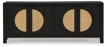 Cliffiings - Accent Cabinet - Black / Natural