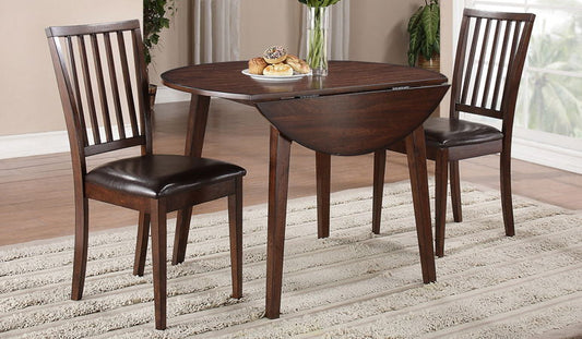 DINING DROP LEAF TABLE& 2 CHAIRS MANGO