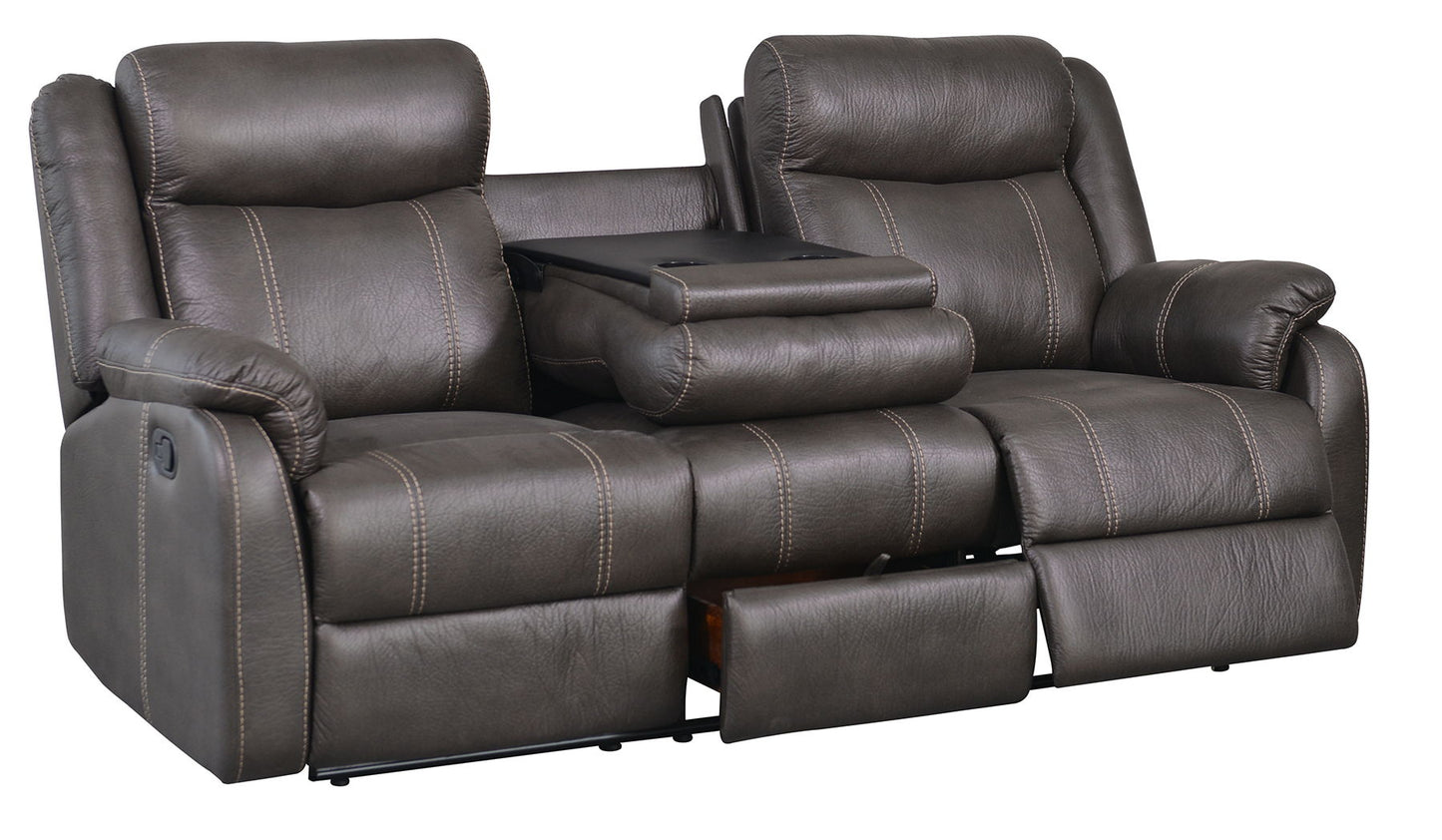 RECLINING SOFAGIN RUMMY CHARCOAL
