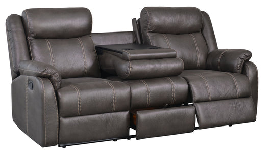 RECLINING SOFAGIN RUMMY CHARCOAL