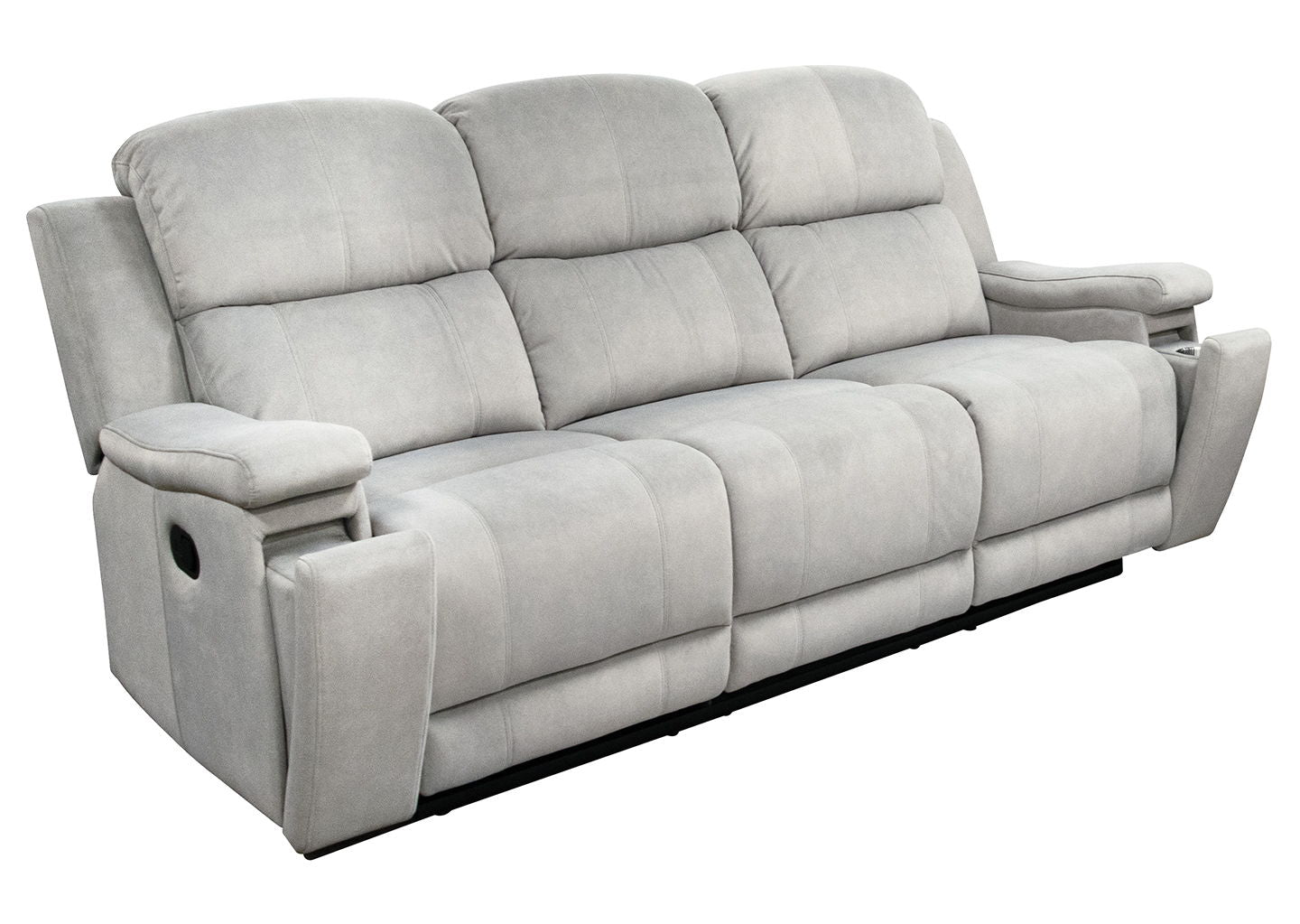 RECLINING SOFA W/CUPHOLDER VALERIA DOVE