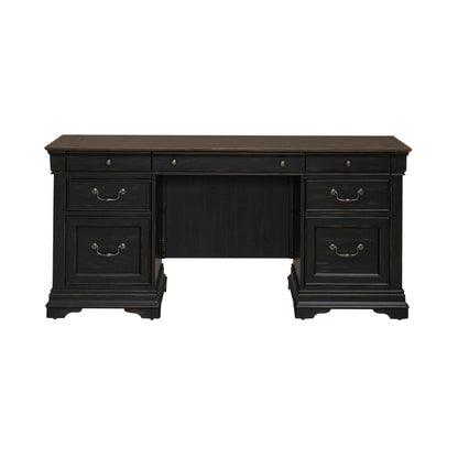 Meritage - Jr Executive Credenza - Black