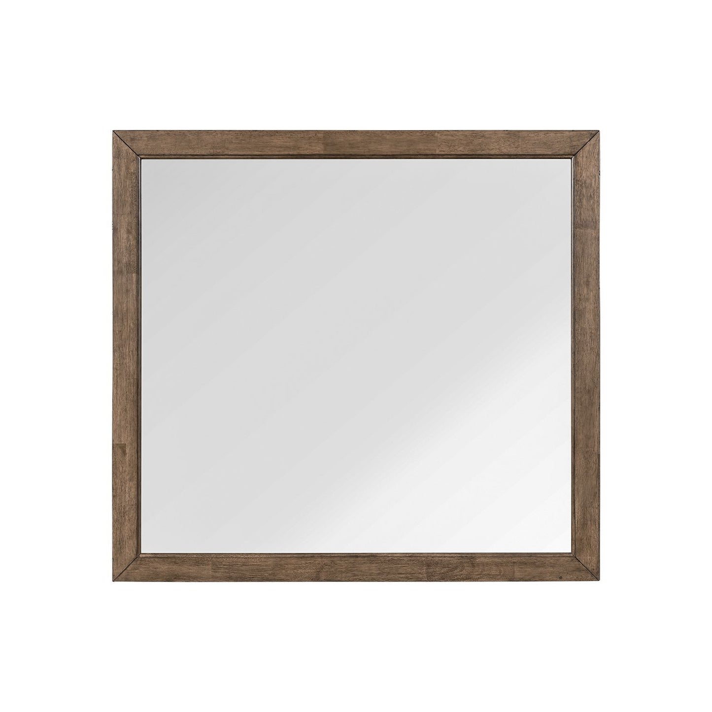 Shaker Lakes - Landscape Mirror - Brown
