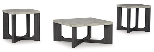 COCKTAIL TABLE W/2 ENDTABLES SHERWOOD