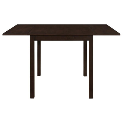 Kelso - 3 Piece Drop Leaf Dining Table Set - Cappuccino