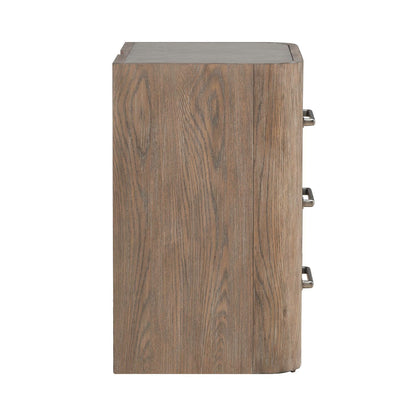 South Bend - Nightstand With Charging Station - Brown