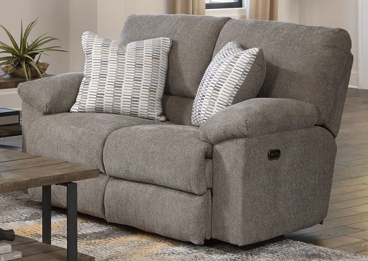 POWER RECLINING LOVESEATTYLER PEWTER
