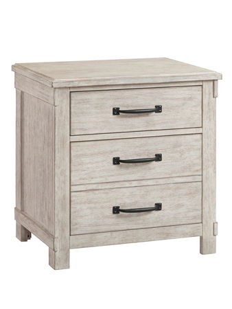 NIGHTSTAND W/USB SCOTTWHITE