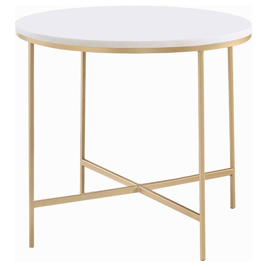 Ellison - Round Marble Top Table