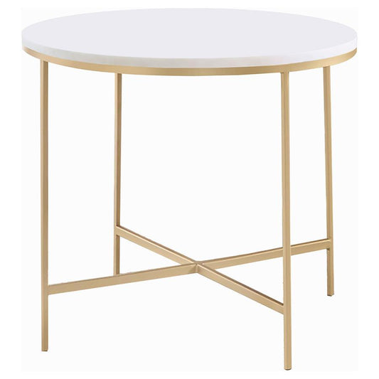 Ellison - Round Marble Top Table