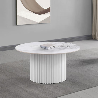 Rowena - Round Sintered Stone Table