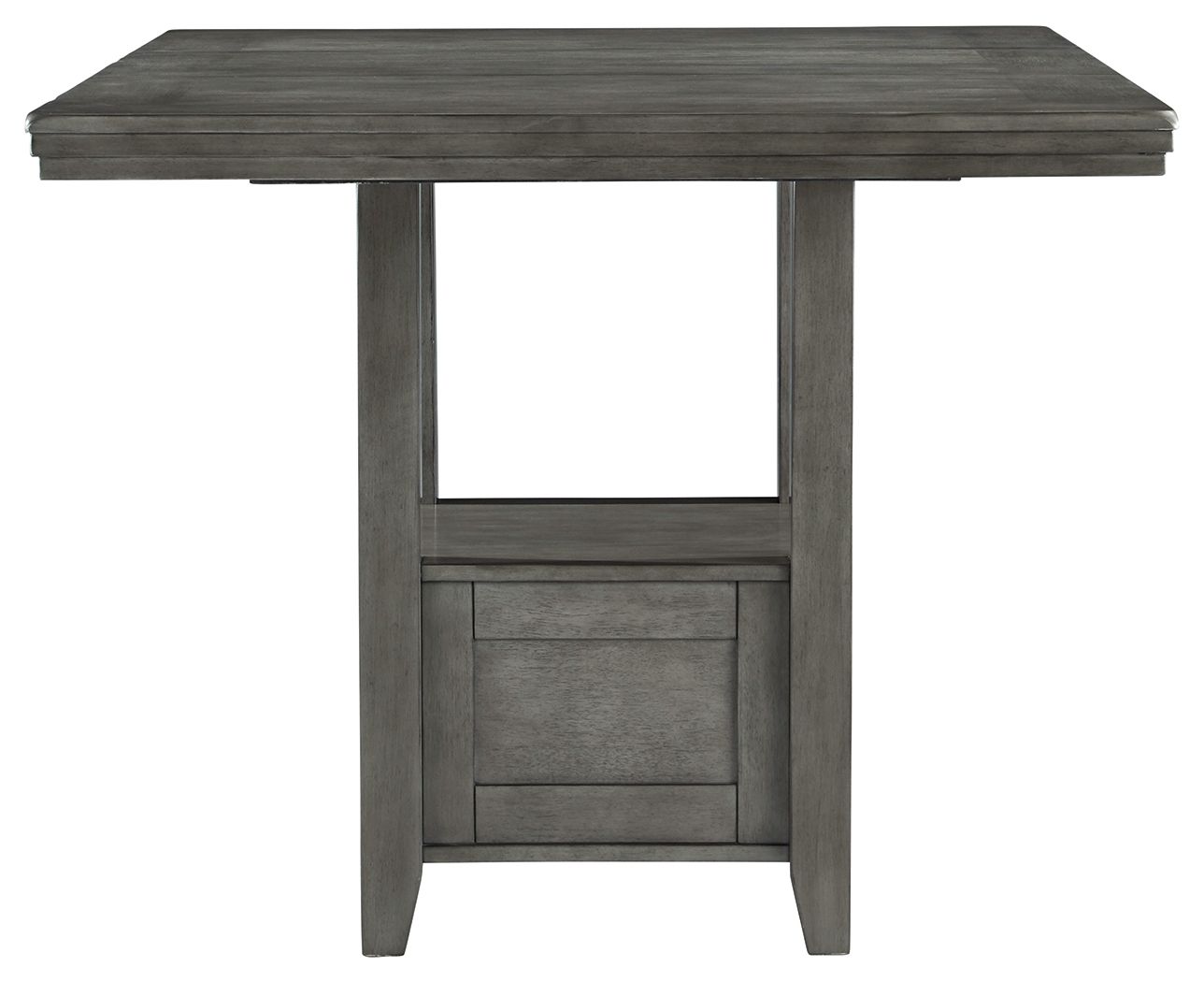 Hallanden - Rectangular Dining Room Counter Extension Table - Gray