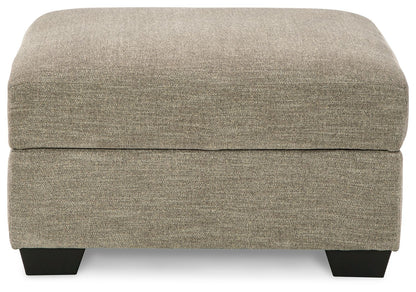 Creswell - Ottoman With Storage - Stone