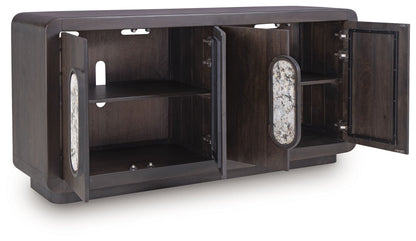 Elliston - Accent Cabinet - Espresso Brown