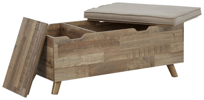 Gerdanet - Storage Bench - Beige