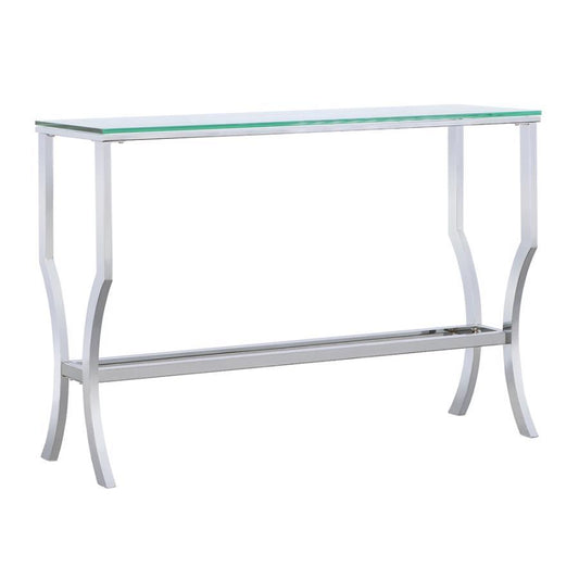Saide - Rectangular Glass Top Table