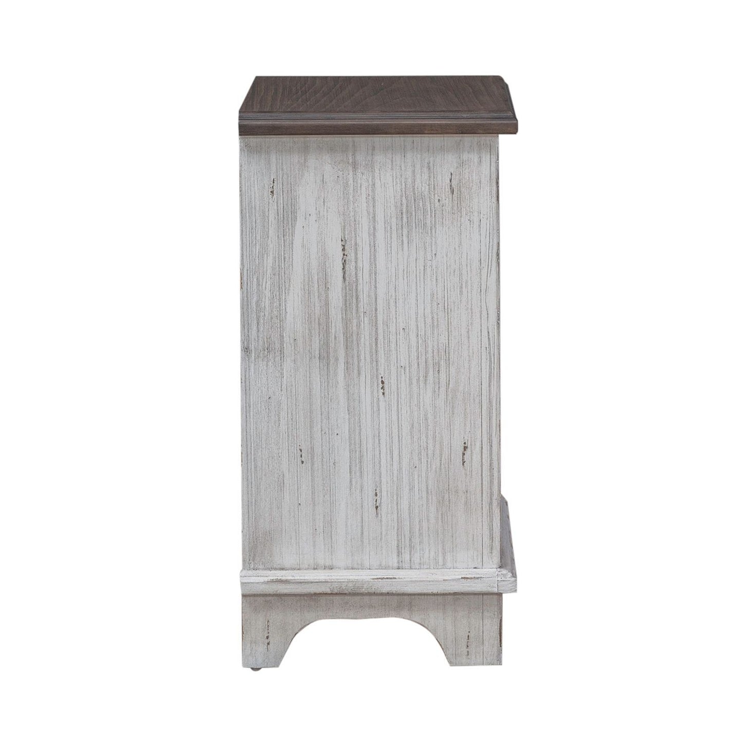 River Place - Left Pier Base - White