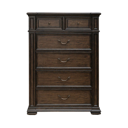 Provence Park - 6 Drawer Chest - Brown