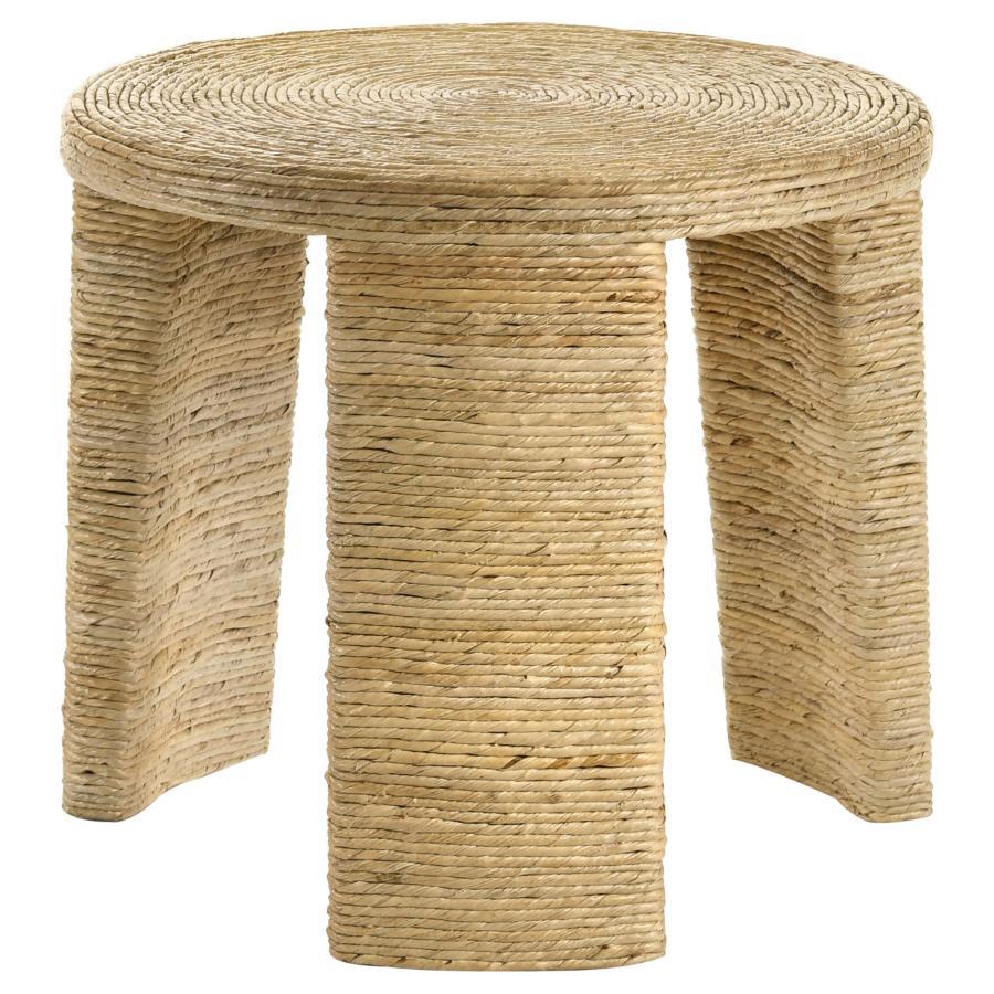 Artina - Woven Rattan Round Table