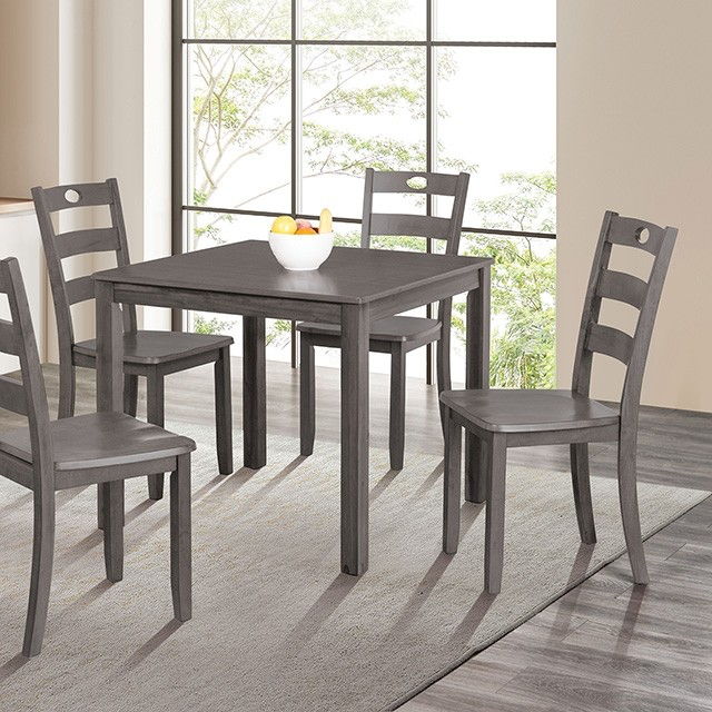 DINING TABLE AND 4CHAIRS AMHERST GREY