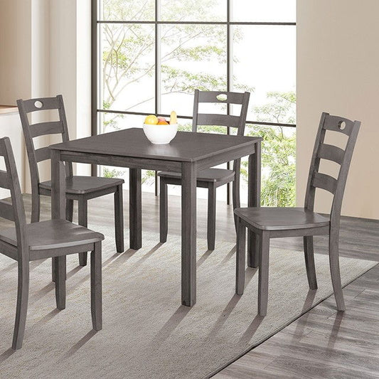 DINING TABLE AND 4CHAIRS AMHERST GREY