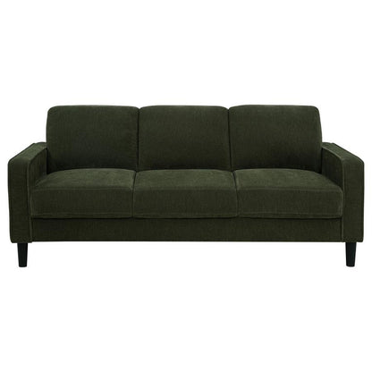 Ruth - Upholstered Track Arm Sofa Set