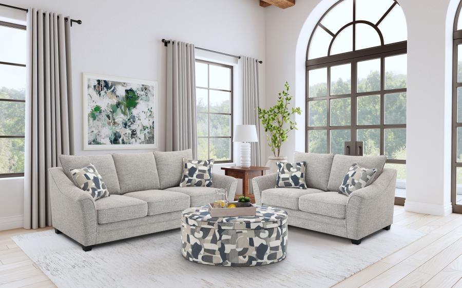 Tomkins - Boucle Upholstered Sofa Set