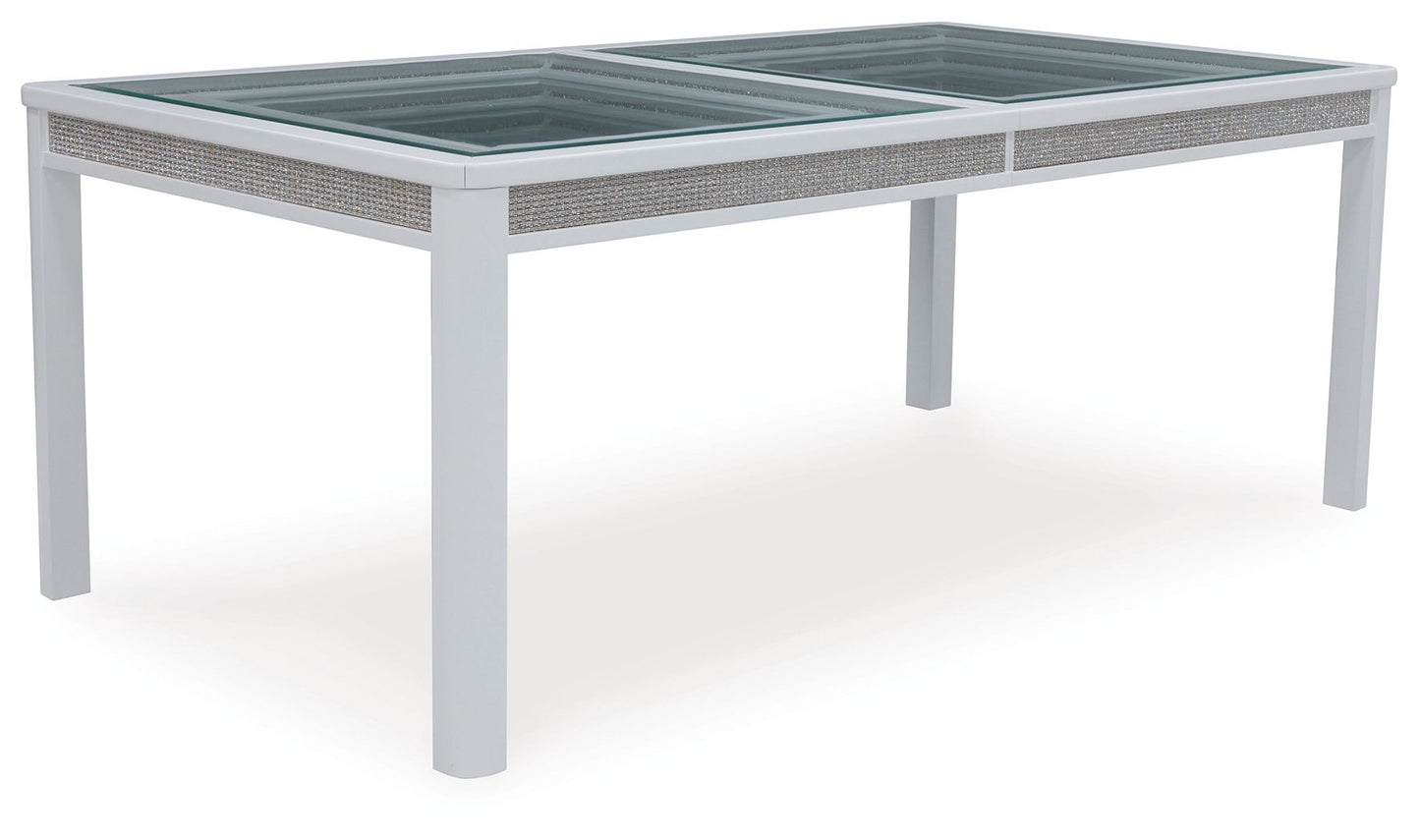 Chalanna - Rectangular Dining Room Extension Table - White